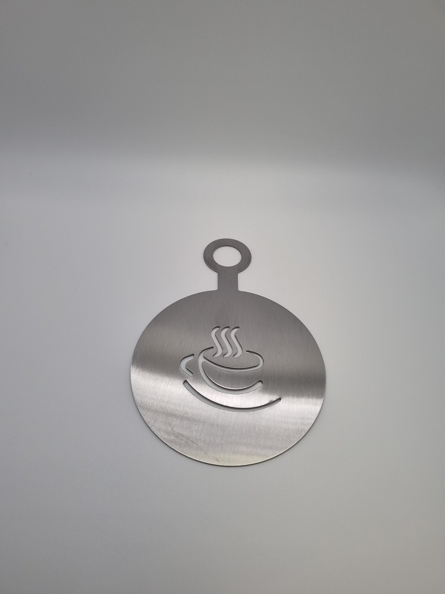 Kaffeeschablobe Edelstahl 4er Set
